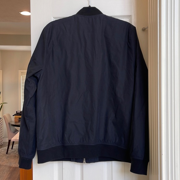 Men’s Abercrombie & Fitch Navy Bomber Jacket - Picture 4 of 5